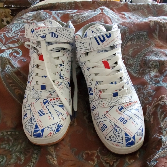 Champion Other - Champion shoes. High tops 100th Anniversary